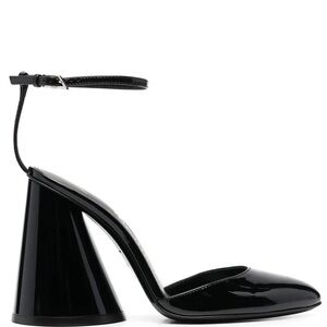 The Attico Black Patent Leather Heels